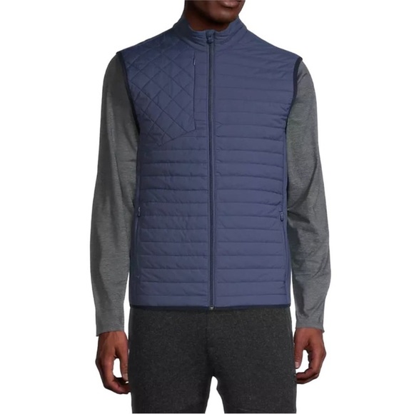 Greyson Yukon Ultralight Hybrid Vest Navy Blue - Picture 1 of 8